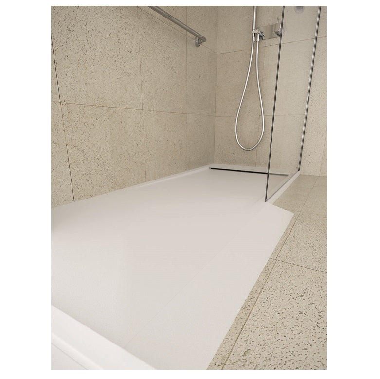Matis Moka Stone-Texture Shower Tray 80 × 160 × 3 cm