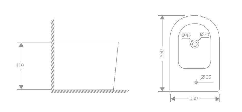 NIE0005 MATRIX PLUS FLOOR STANDING BIDET