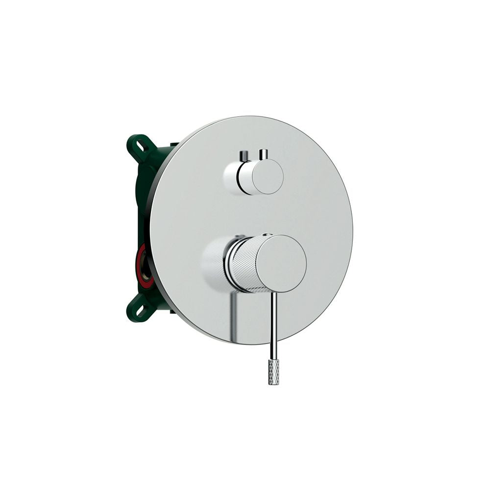 Orabella Terra - Single lever concealed 2 way bath shower mixer Chrome