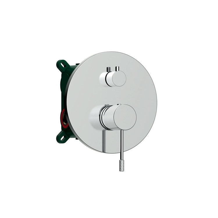Orabella Terra - Single lever concealed 2 way bath shower mixer Chrome