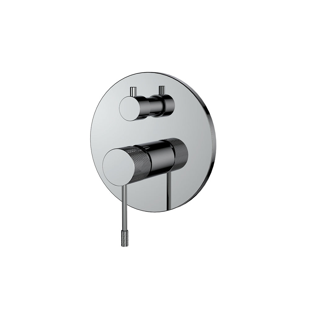 Orabella Terra - Single lever concealed 3 outlet bath shower mixer Chrome