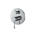 Orabella Terra - Single lever concealed 3 outlet bath shower mixer Chrome