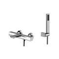 Orabella Ardesia/Marea - Thermostatic bath shower mixer Chrome