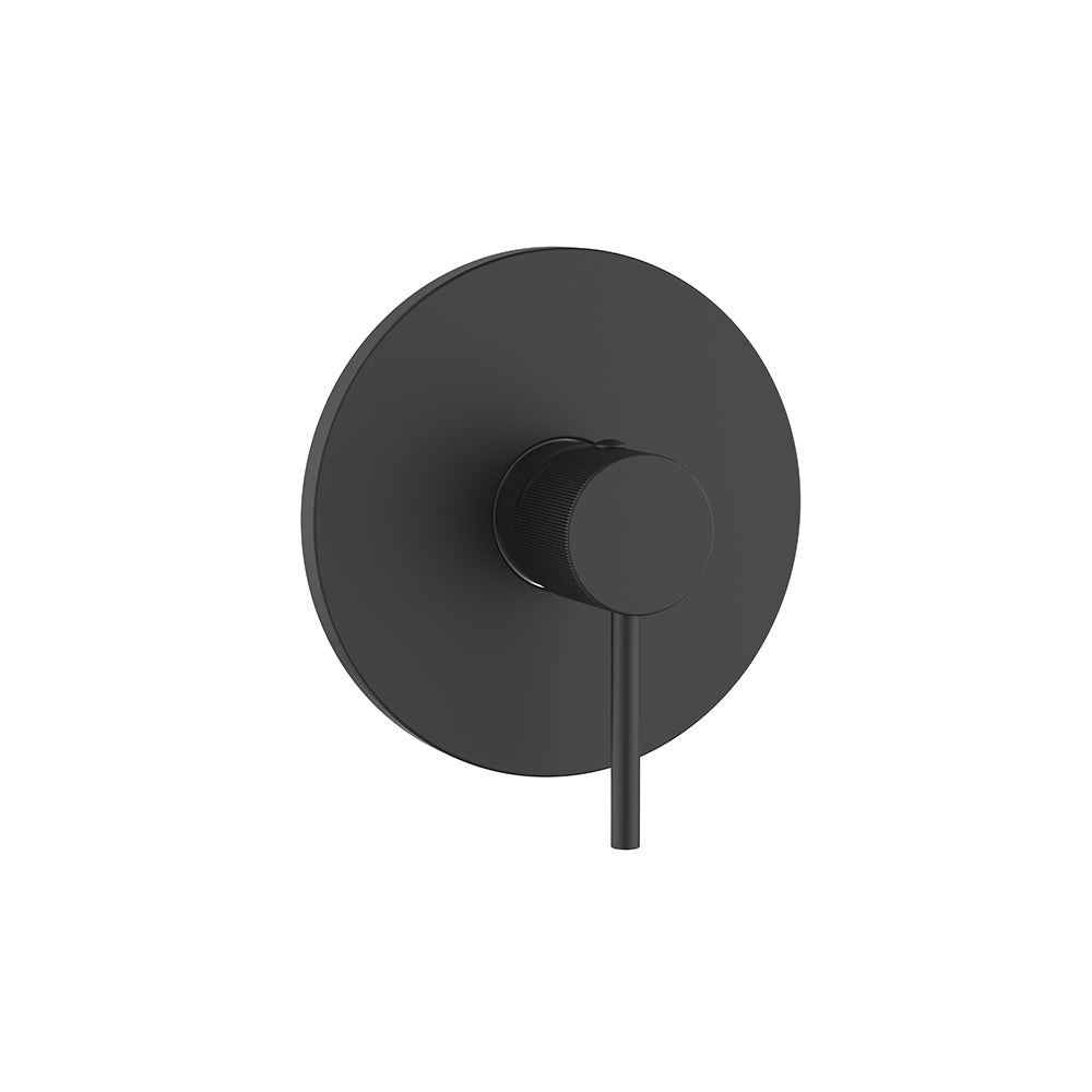 Orabella Preciosa Black matt - Single lever concealed 1 way bath shower mixer