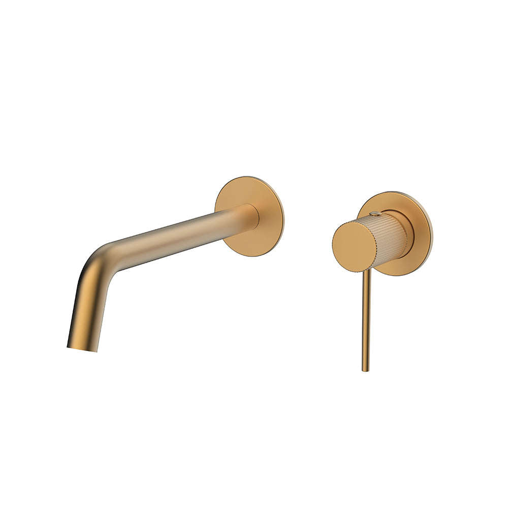 Orabella Preciosa Brushed gold- Single lever 2 hole, concealed basin mixer