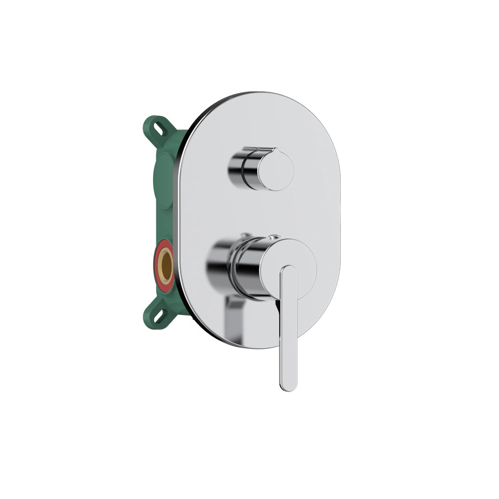 Orabella Marea - Single lever concealed 2 way bath shower mixer Chrome