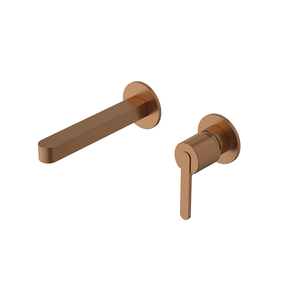 Orabella Marea Rose gold - Single lever 2 hole, concealed basin mixer