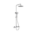 Orabella Aspen - Shower column with a circular shower head Ø250 Chrome