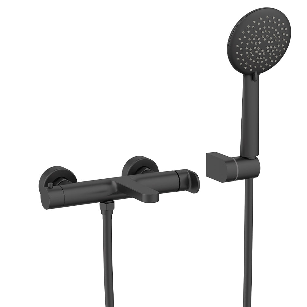 Orabella Aspen Black matt - Single lever bath shower mixer