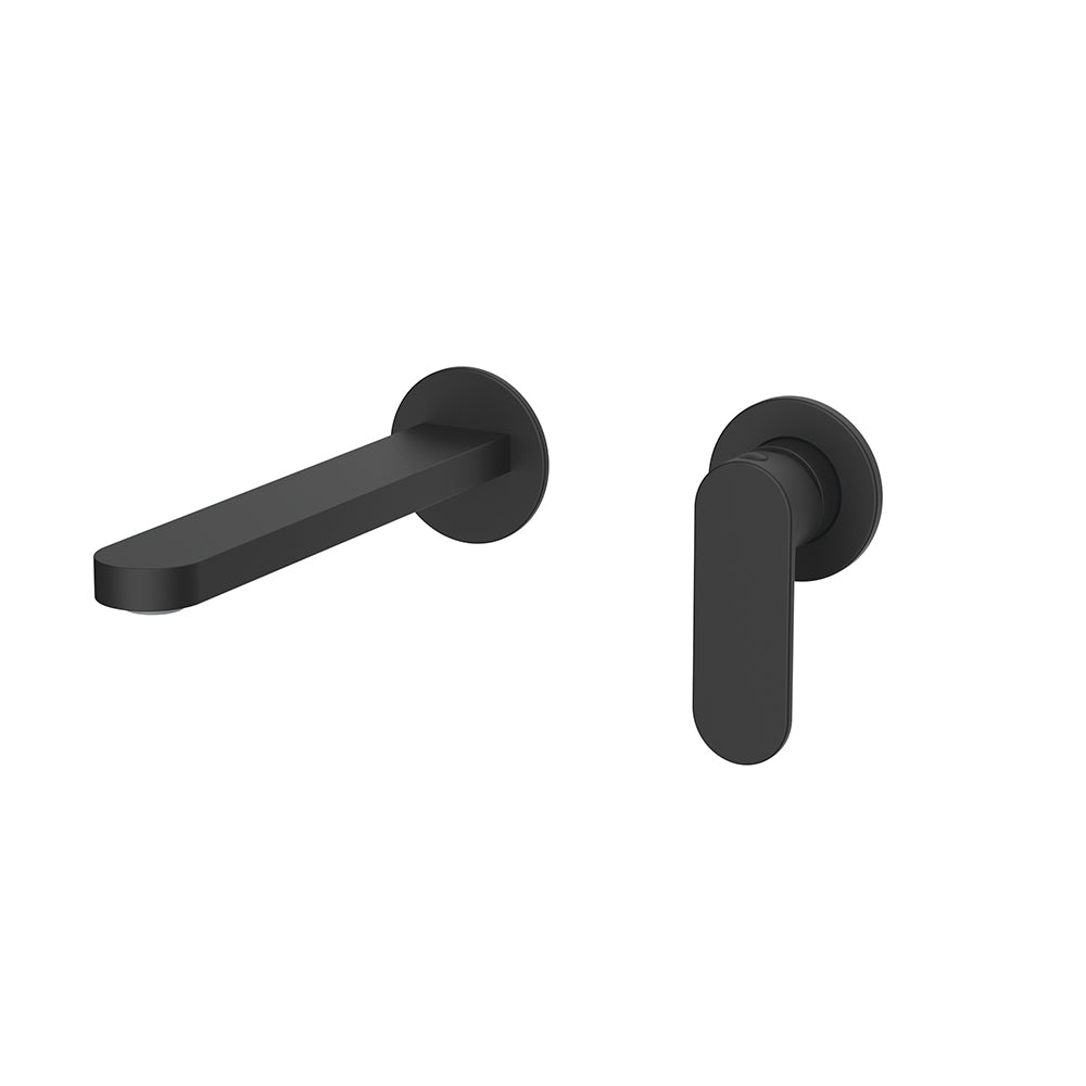 Orabella Aspen Black matt - Single lever 2 hole, concealed basin mixer