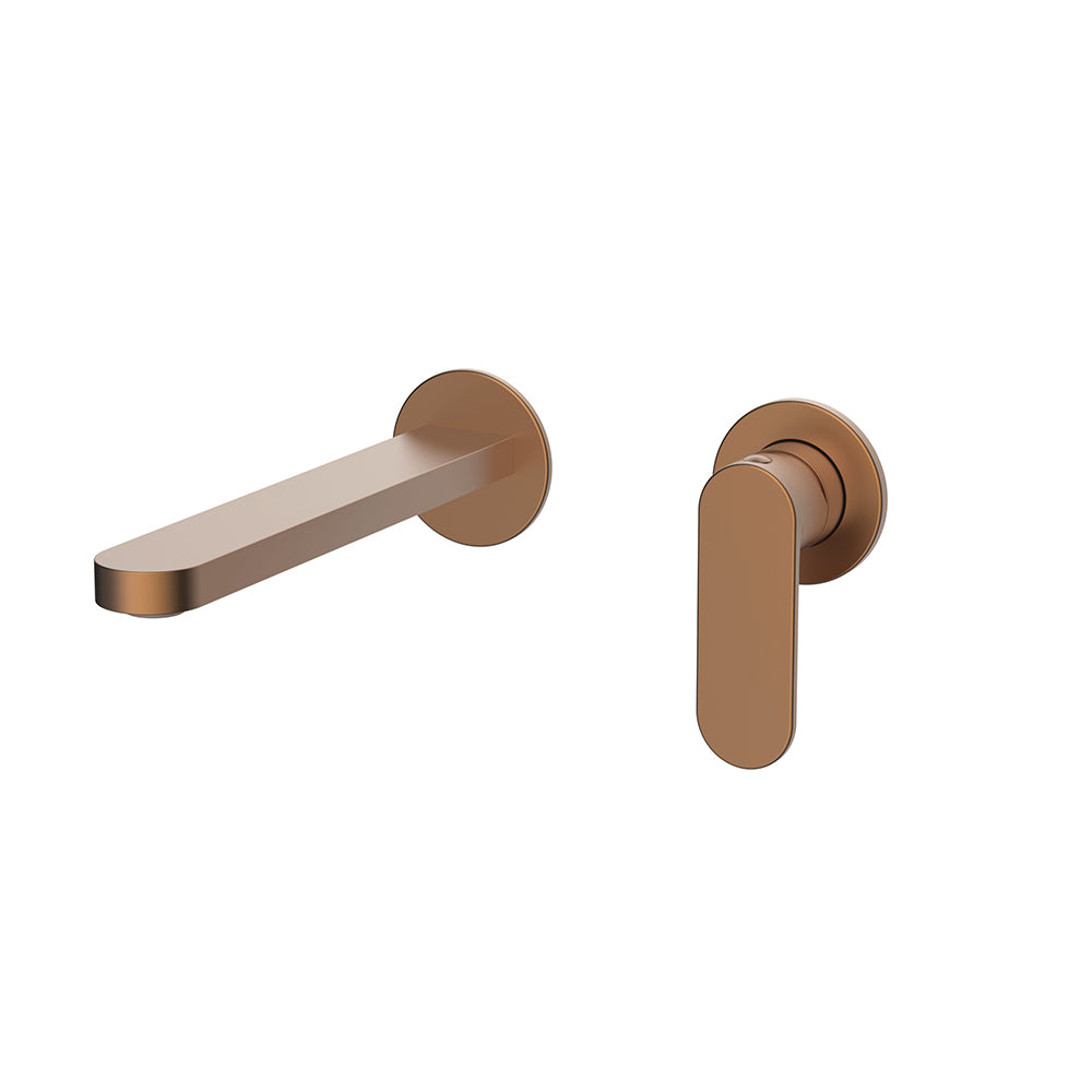 Orabella Aspen Rose gold - Single lever 2 hole, concealed basin mixer