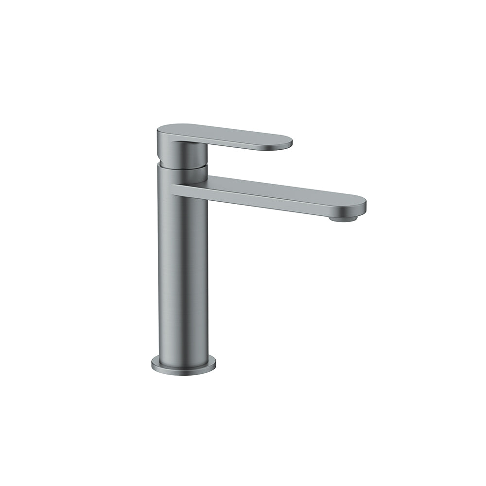 Orabella Aspen Gun metal light - Single lever basin mixer