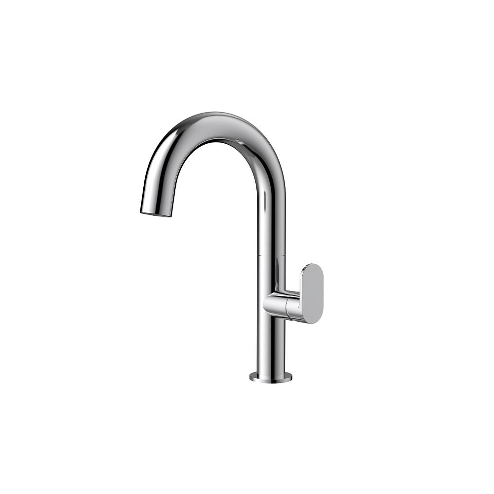 Orabella Oval - Single lever basin mixer Chrome