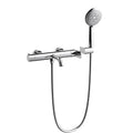 Orabella Oval - Single lever bath shower mixer Chrome