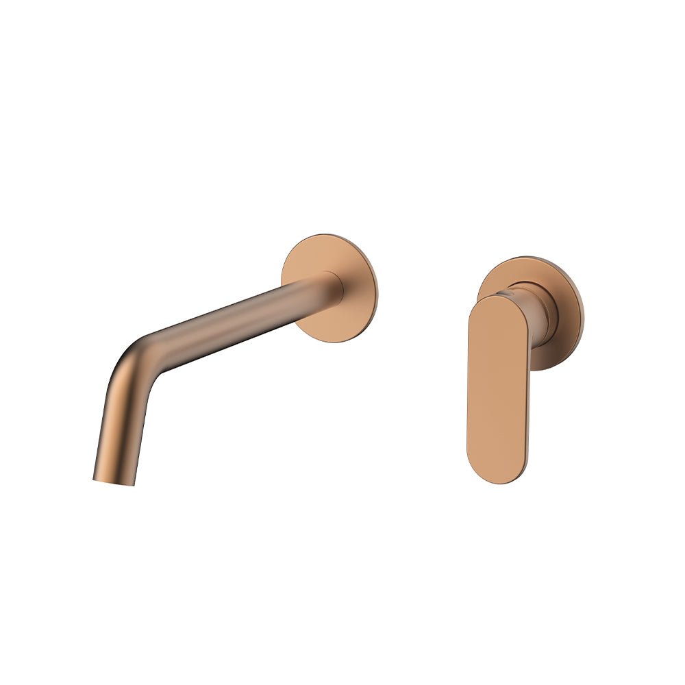 Orabella Oval Rose gold - Single lever 2 hole, concealed basin mixer
