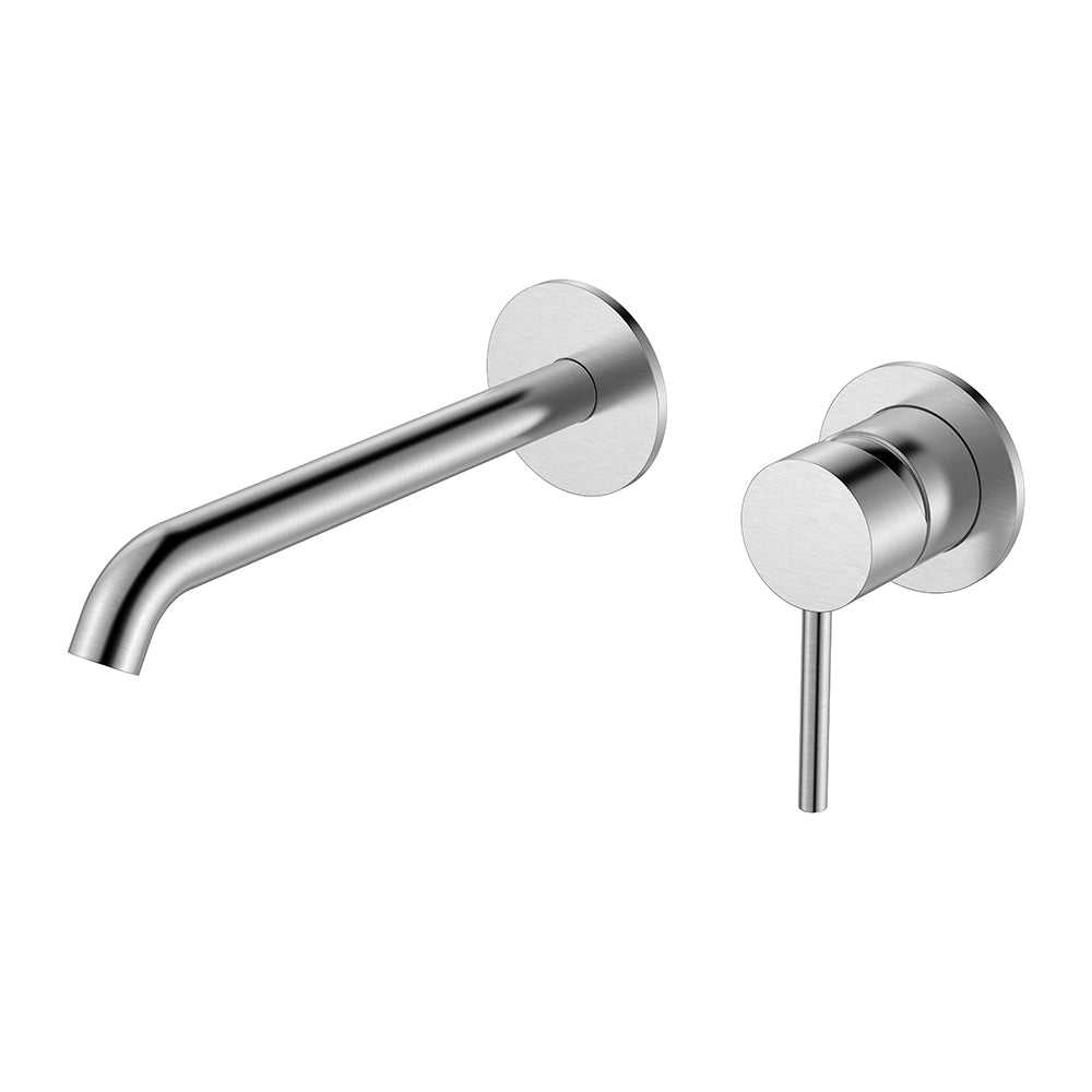 Orabella Steel 316 - Single lever 2 hole, concealed basin mixer