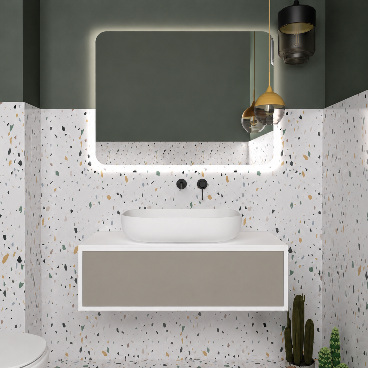 Drawer vanity; cabinet101; drawer194; white countertop