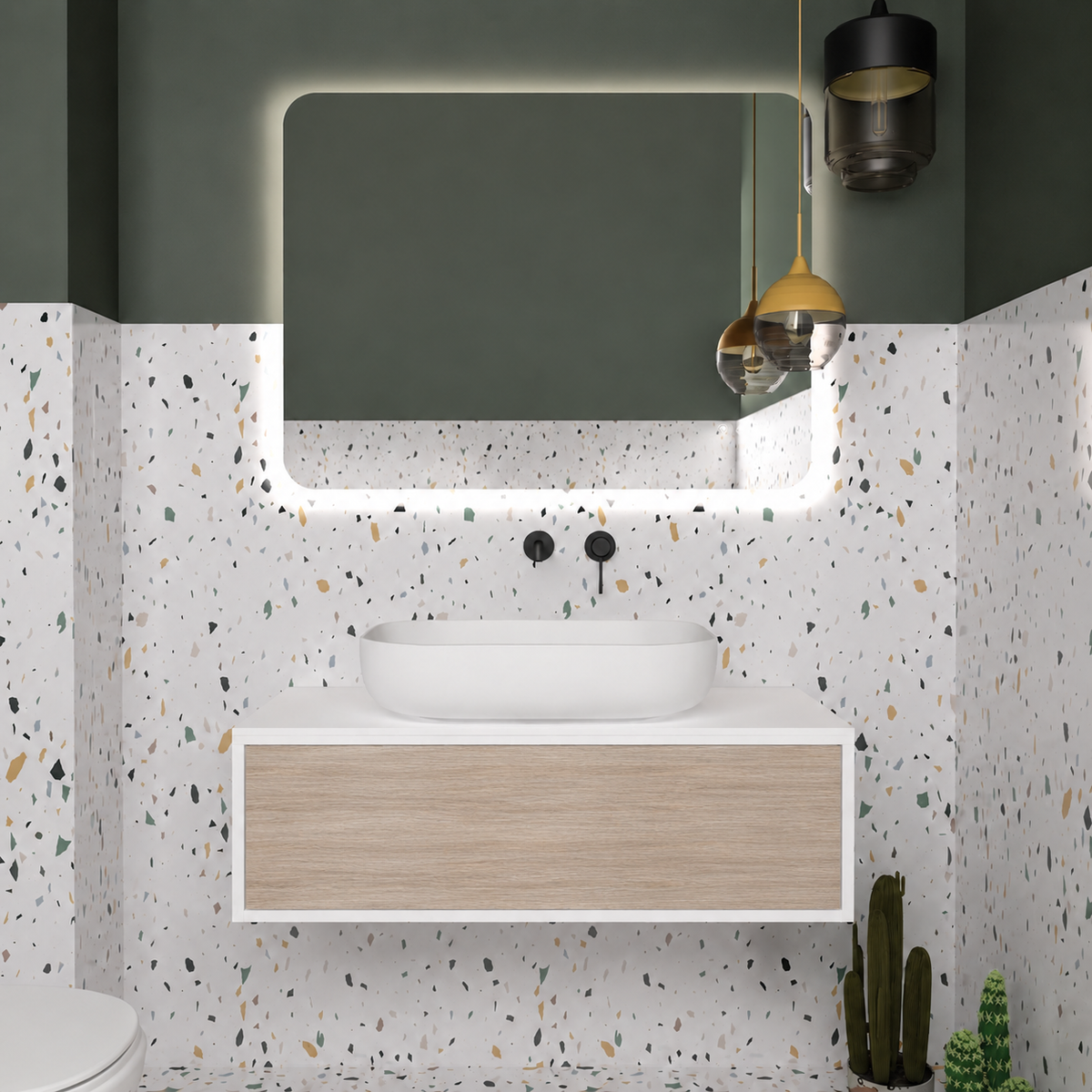 Drawer vanity; cabinet101; drawer326; white countertop