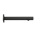 Square shower head extention arm 30 cm cm Black matt