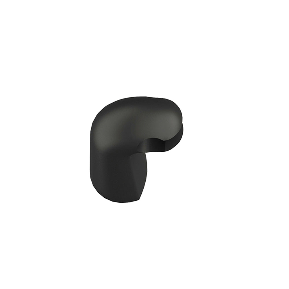 Glam ABS Shower holder Black matt