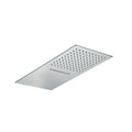 Rectangular shower head with waterfall 50Χ25 cm Chrome