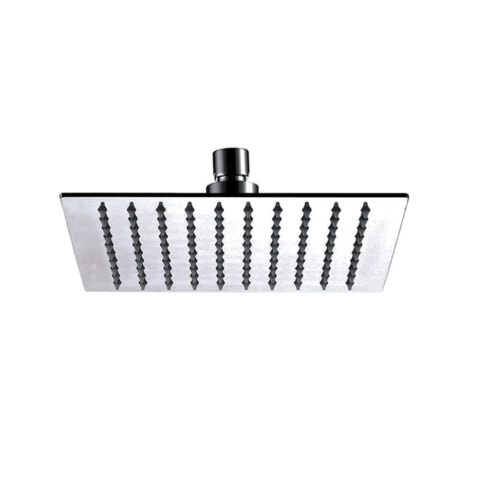 Square shower head 25 cm Chrome