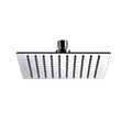 Square shower head 25 cm Chrome
