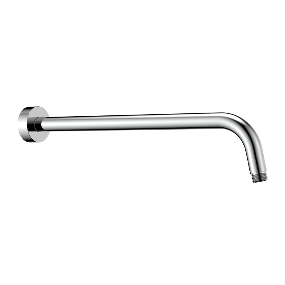 Circular shower head extention arm 40 cm Chrome