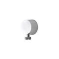 Circular wall outlet elbow