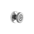 Circular external massage shower jet