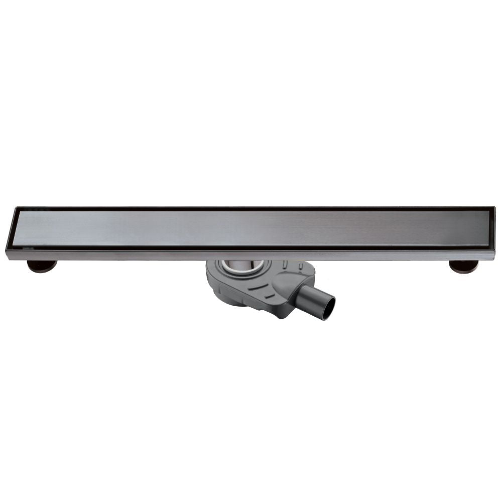 Linear Gun metal - Shower channel