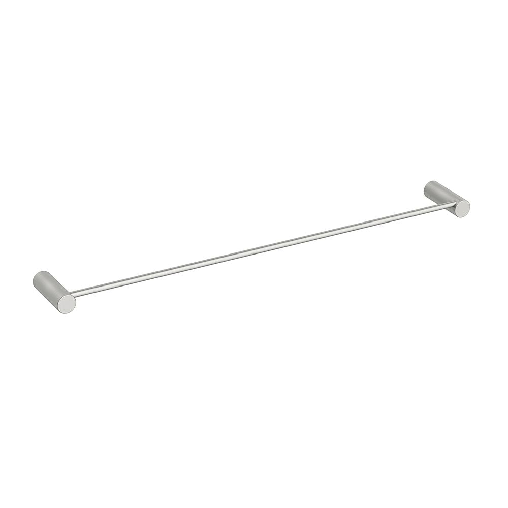 Orabella Single towel rail 02 Brushed nickel