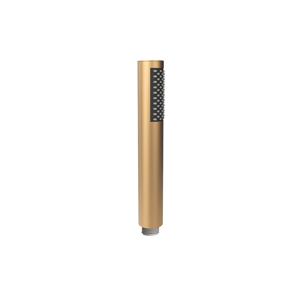 Round metalic hand shower Brushed gold