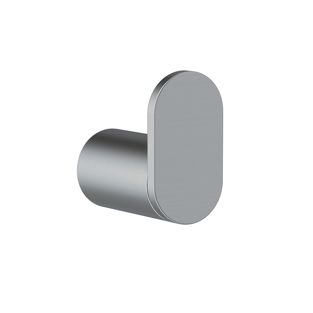 Orabella Single robe hook Gun metal light