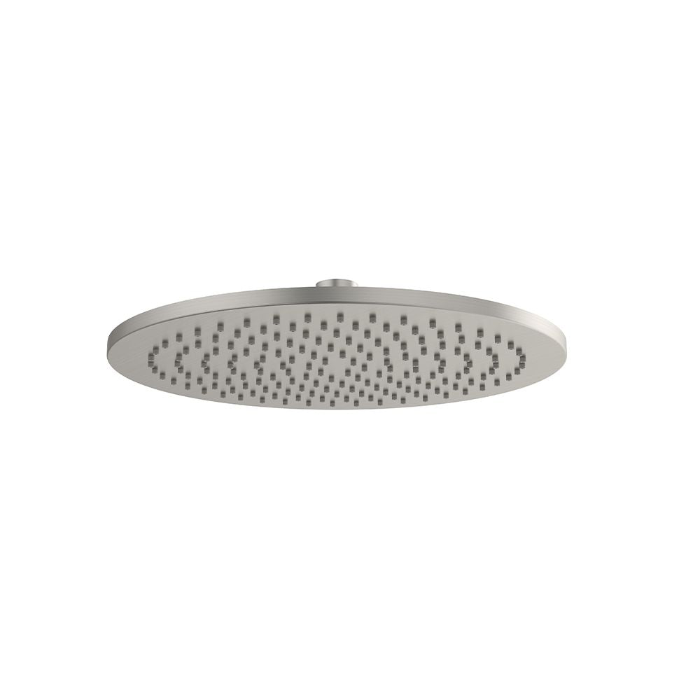Circular shower head Ø250 Brushed nickel - Brass 160
