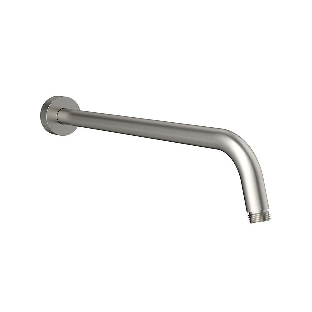 Circular shower head extention arm 40 cm - Brushed Nickel