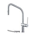 Orabella by Armando Vicario Vento - Single lever kitchen mixer with pull out metal spray with 2 exits