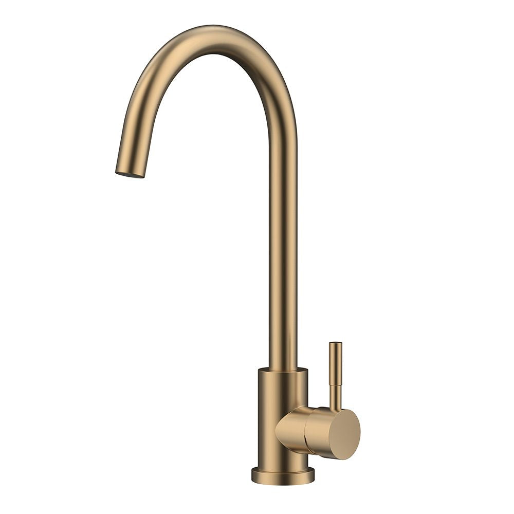 Orabella Mint Gold - Single lever kitchen mixer