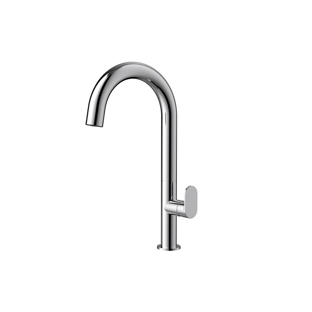 Orabella Oval - Single lever kitchen mixer Chrome
