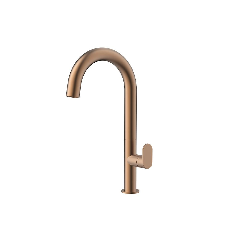 Orabella Oval Rose Gold - Single lever kitchen mixer