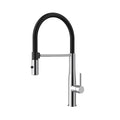 Orabella Bracket - Single lever kitchen mixer with pull out spray 2 exits Chrome