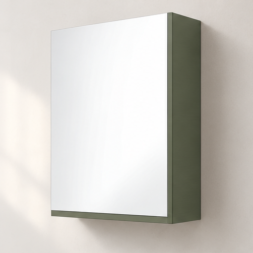Orabella Single-Door Mirror Cabinet - Laminate 162
