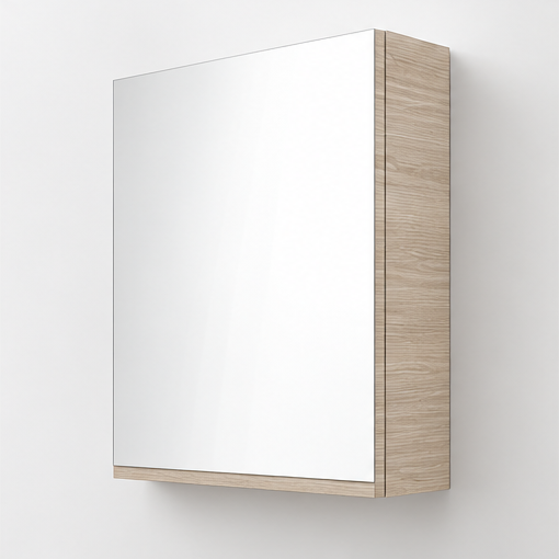 Orabella Single-Door Mirror Cabinet - Laminate 326