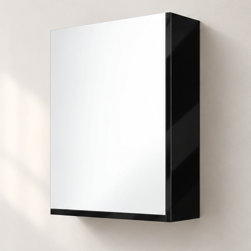 Orabella Single-Door Mirror Cabinet - Acrylic MDF 6040