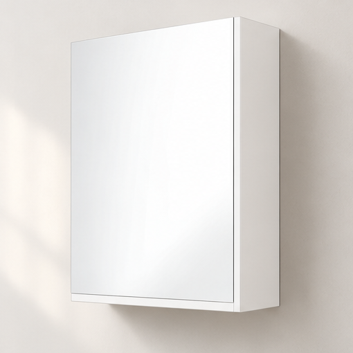 Orabella Single-Door Mirror Cabinet - Matt MDF 6080