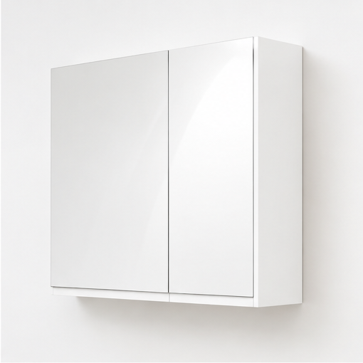 Orabella Asymmetrical Mirror Cabinet - Acrylic MDF 6010