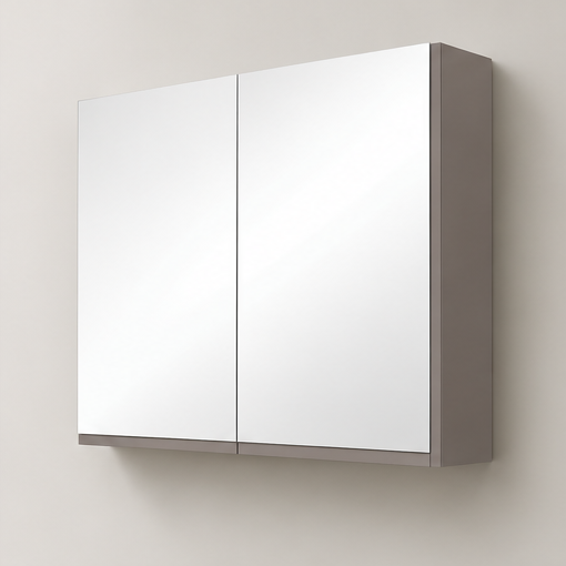 Orabella Symmetrical Mirror Cabinet - Laminate 194