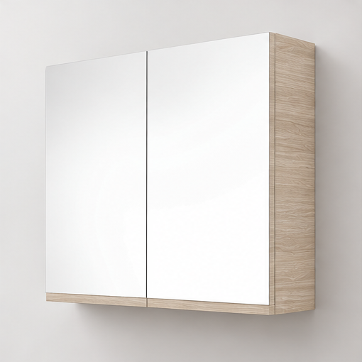 Orabella Symmetrical Mirror Cabinet - Laminate 326