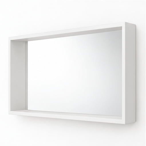 Orabella Infinity Bathroom Mirror - Matt MDF 6080