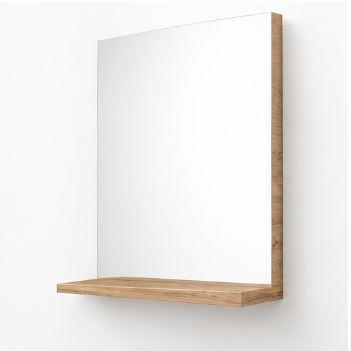 Orabella Bathroom Mirror with Shelf - Laminate 331